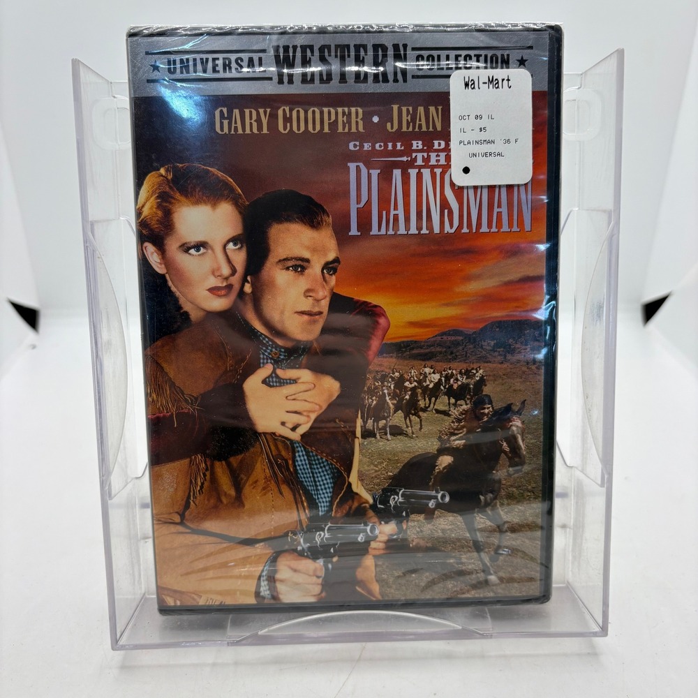 The Plainsman DVD Gary Cooper Jean Arthur Universal Western Collection New